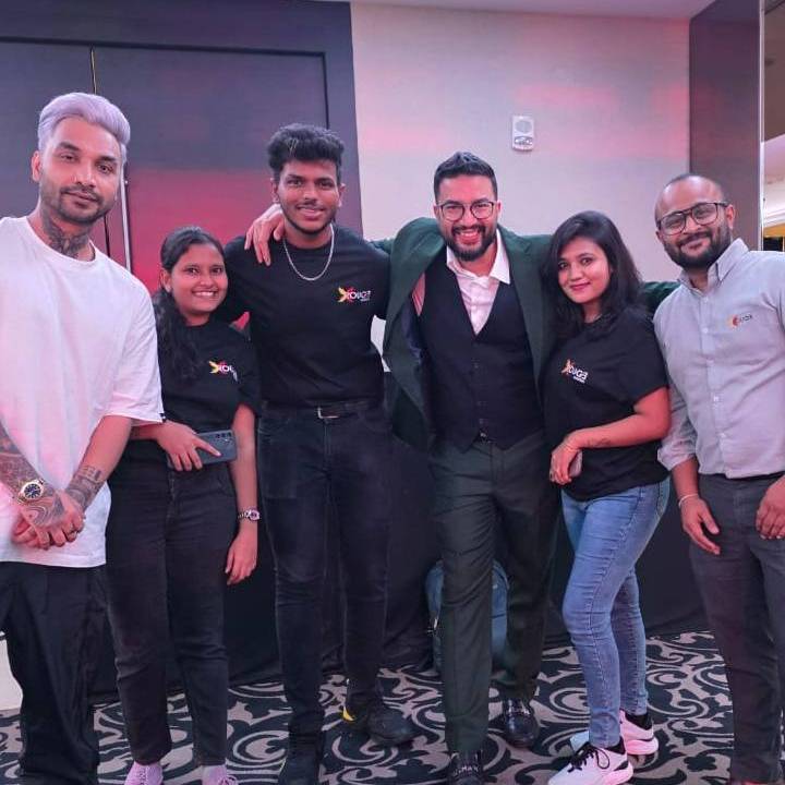 students at sobo even. Concert with DJ Ritviz for Sobo_s anniversary